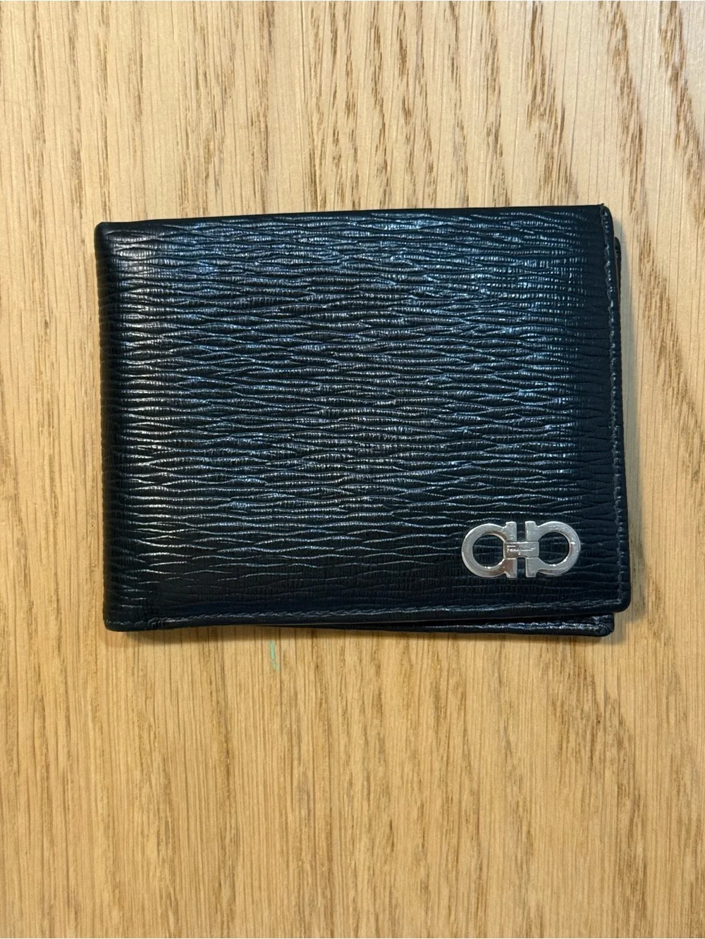 Ferragamo Men’s Revival Gancini Coin Pocket Wallet